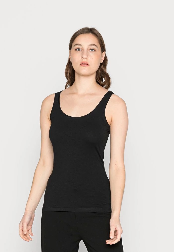 T-Shirt ANNA FIELD Anna Field Basic Tank 3er Pack Noir Femme | OIL-1279201